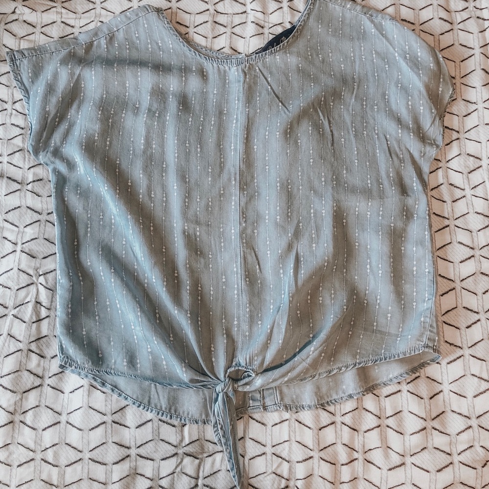 Chambray blouse
